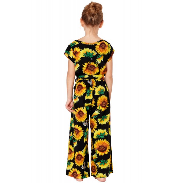 Black Sunflower Jumpsuit