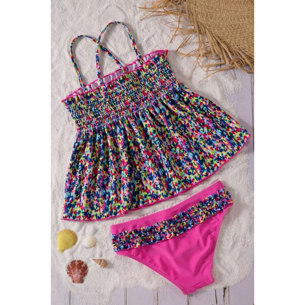 Little Girls Boho Two Piece Swimsuit Set