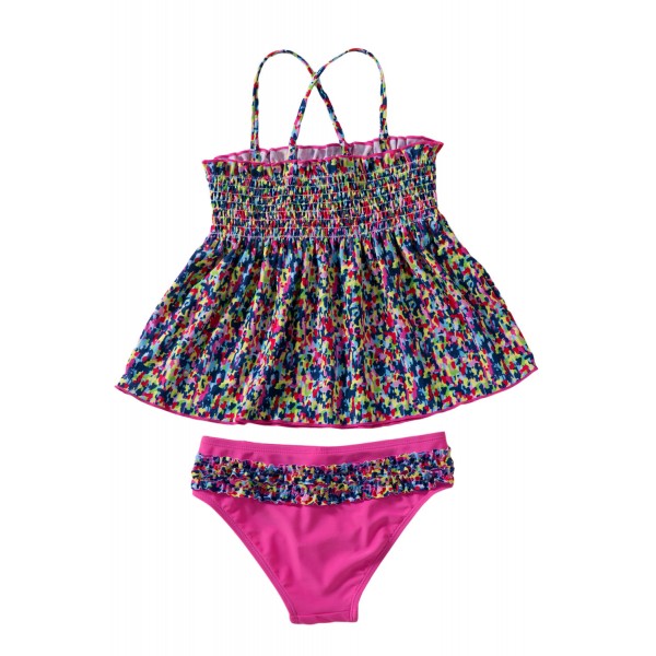 Little Girls Boho Two Piece Swimsuit Set