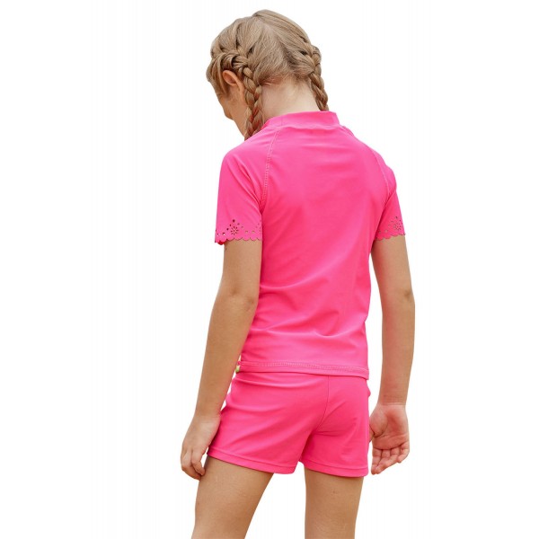Girls Beach Day Comfortable Shirt and Short Set