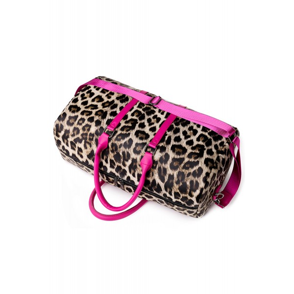 Leopard Print Large Capacity Travel Bag