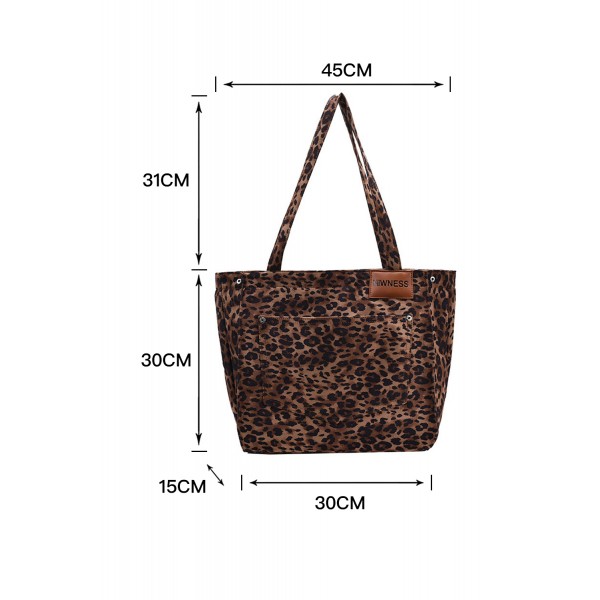 Leopard Print Tote Bag