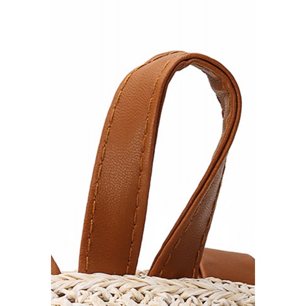 Woven Zipper Closure Versatile Backpack
