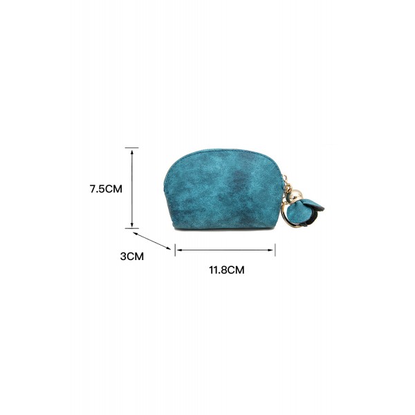 Flower Zipper Small Coin Bag