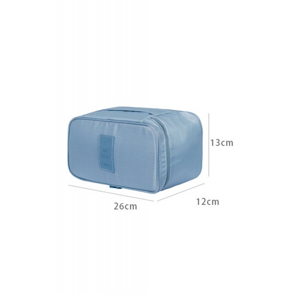 Blue Travel Portable Bra Underwear Storage Bag