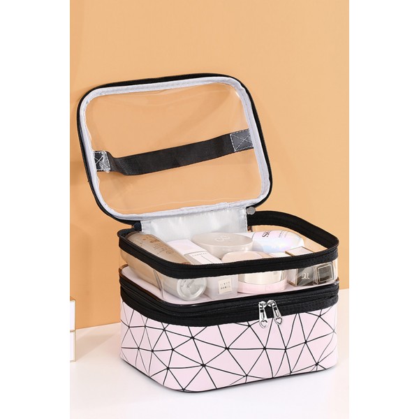 Double-layer Waterproof Cosmetic Bag