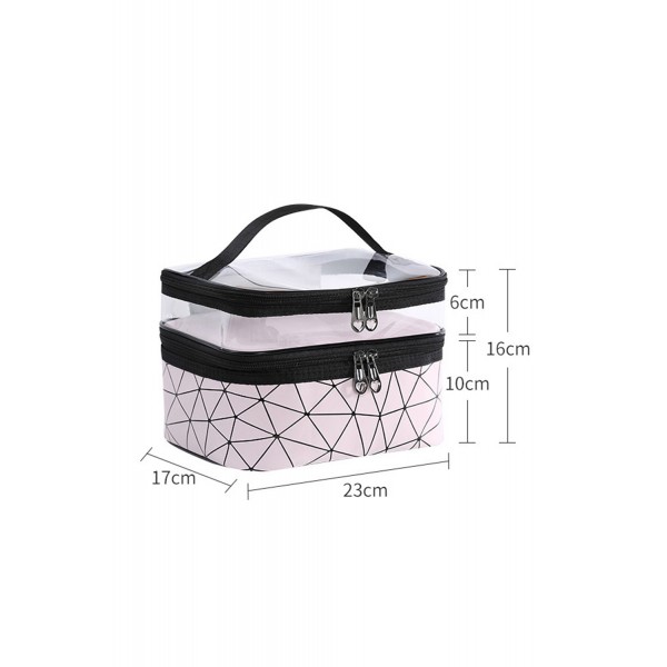 Double-layer Waterproof Cosmetic Bag