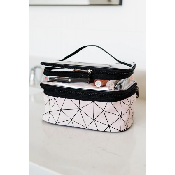 Double-layer Waterproof Cosmetic Bag