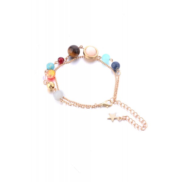 Eight Planets Solar System Anklet