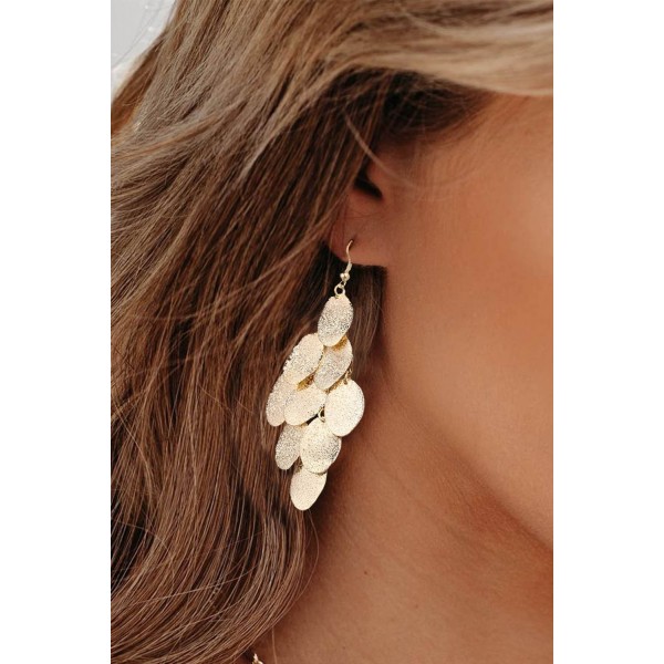 Coin Chandelier Earrings