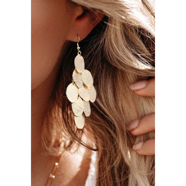 Coin Chandelier Earrings