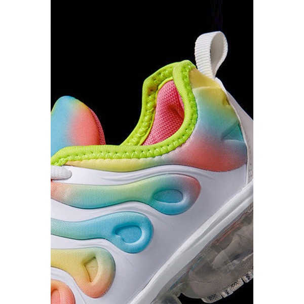 Lace-Up Closed Toe Low-Cut Upper Air Cushion Sneakers