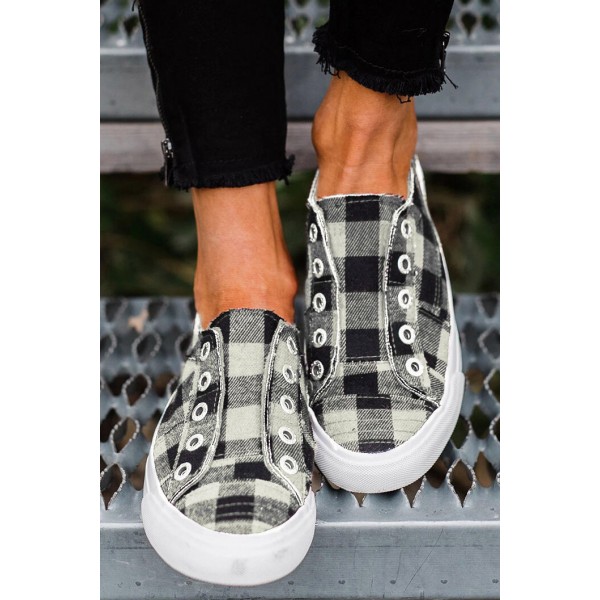 Black Buffalo Canvas Shoes