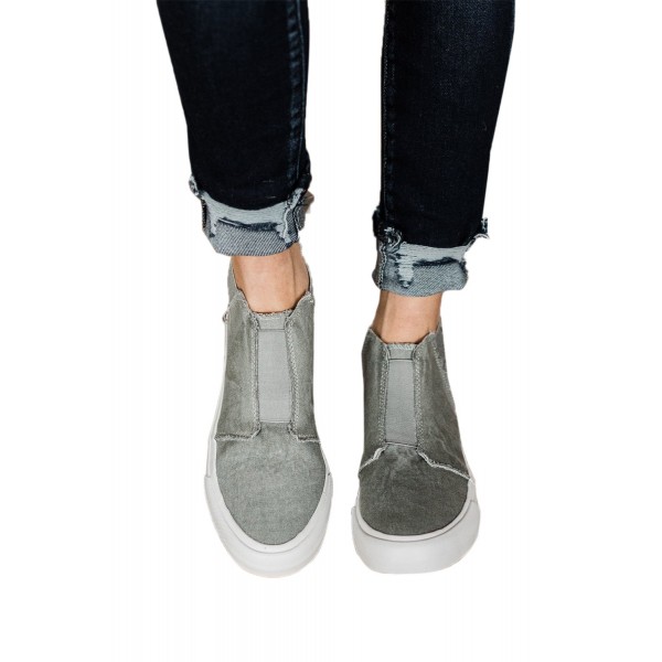 Gray Gypsy Jazz Frankie Sneakers