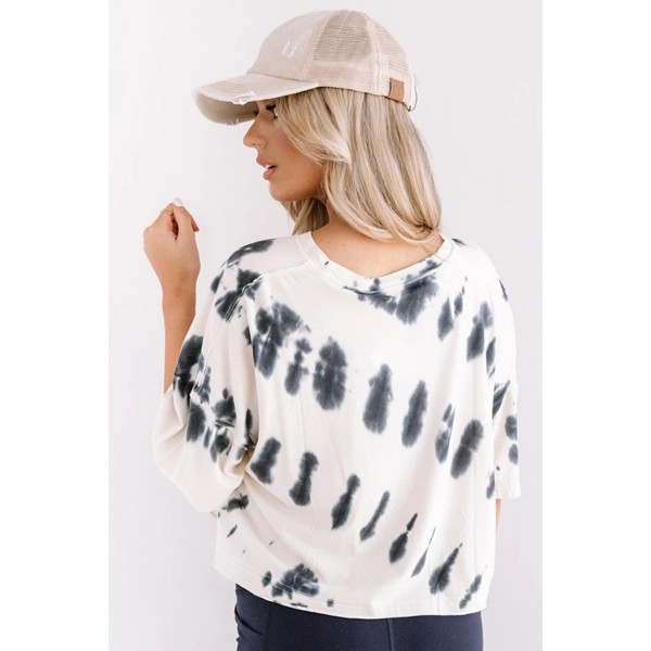 Tie-dye Crop Top