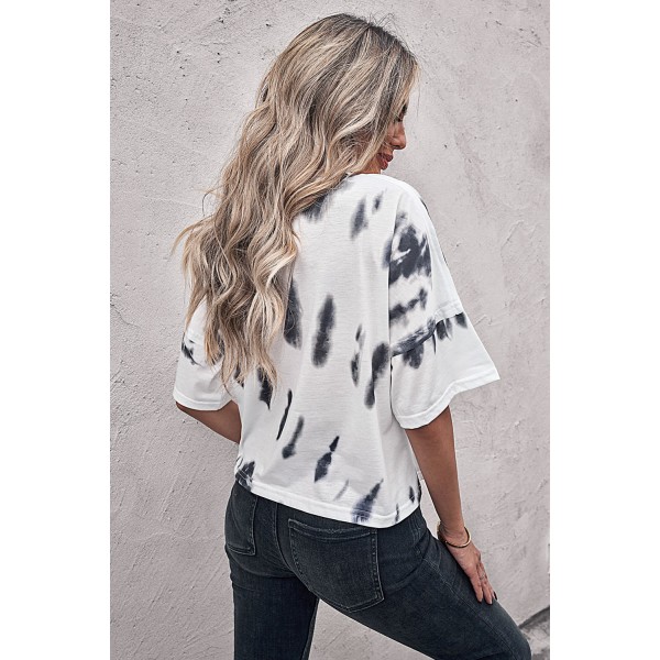 Tie-dye Crop Top