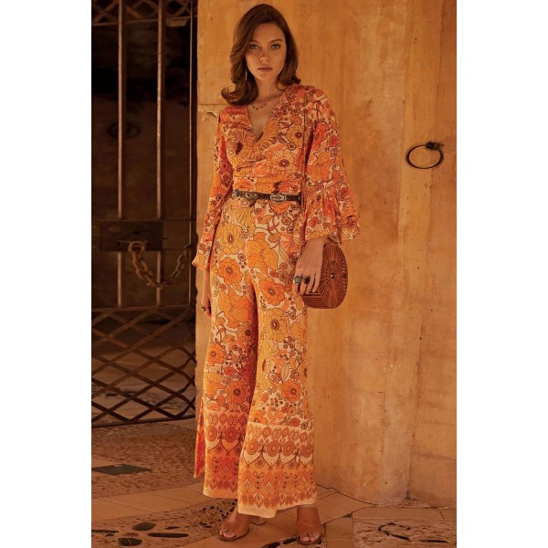 Yellow Geisha Top