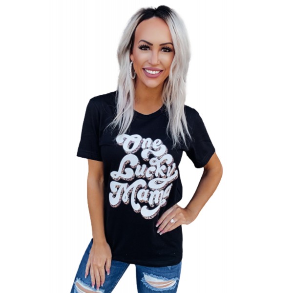 One Lucky Mama Tee