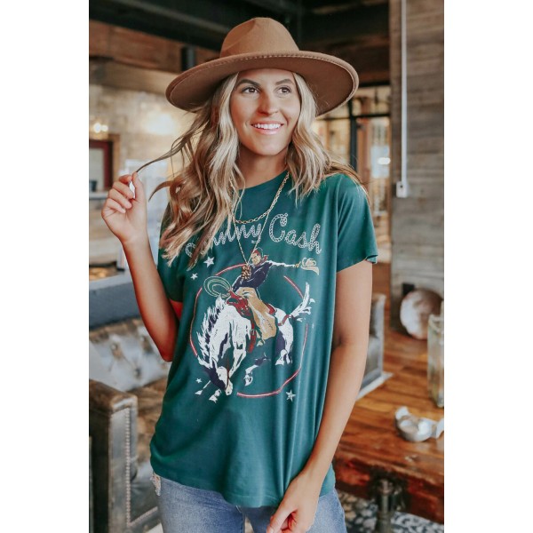 Daydreamer Johnny Cash Rodeo Tee