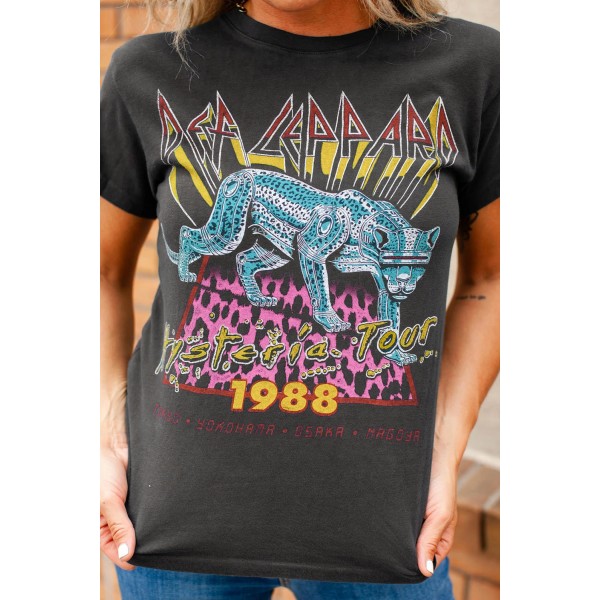 Def Leppard Japan 88 Tour Graphic Tee