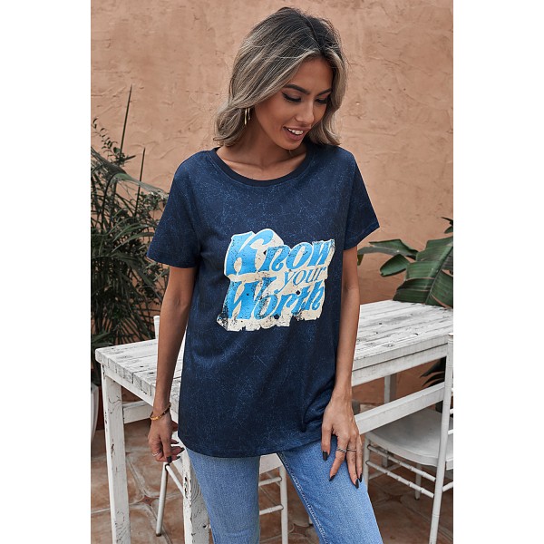 Vintage Know Your Worth Graphic T-Shirt
