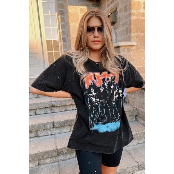 KISS END OF THE ROAD Tee